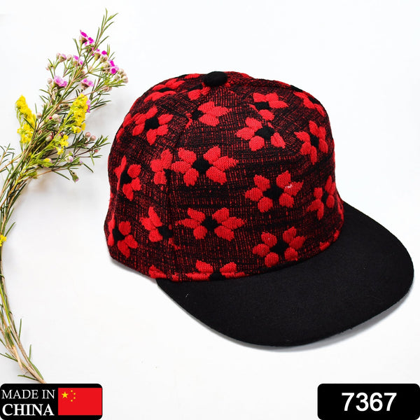 Hip hop snapback cap, classic style, front view