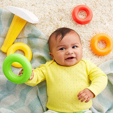 Jumbo stacking rings toy set for babies.