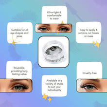 Artificial / Fake Eyelash Extensions Natural & Lightweight (1 Pc / 10 Mm)