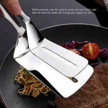 Multifunction stainless steel kitchen tongs for BBQ