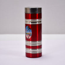 Durable stainless steel water bottle, 380ml, for school and home use