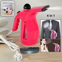 Portable 4 in 1 Handheld Garment Steamer & Facial Steamer Electric Iron Steam Portable Handy Vapor Steamer