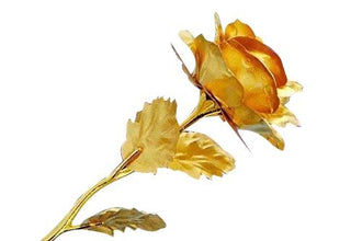 Gold rose gift item