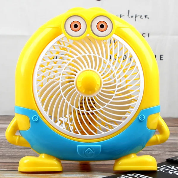 plastic cute mini electric usb fan desk fan for children ( Battery Not Include)