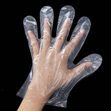 Transparent gloves pack detail